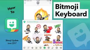 How To Use Bitmoji Keyboard Youtube