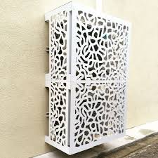 Cache Climatisation Sur Mesure Made In France Climatisation Maison Climatisation Idee Deco Exterieur
