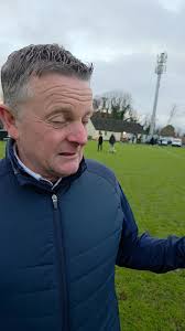 Dermot Clarke of Strikeronline talks to Mick and Dave Barry along with  skipper Eddie Orr of Templeogue United Seniors FC as they look forward to  Saturday 's Amateur Football League Cup final