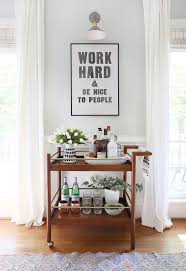 Styling Guide The Bar Cart Sunny Circle Studio Living Room Designs Farm House Living Room Apartment Decor