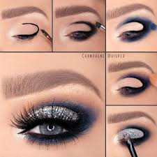 prom makeup eye makeup for blue eyes