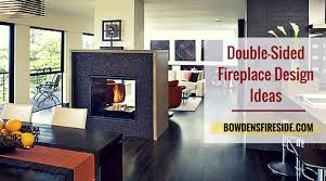 Ventless dual fuel fireplace insert. Amazing Double Sided Fireplace Design Ideas