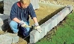 Rasenkantensteine Setzen Selbst De Rasenkanten Garten Kantensteine