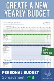Personal Budget Spreadsheet Budget Spreadsheet Personal Budget Personal Budget Spreadsheet