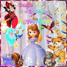 La petite princesse charlotte souffle sa première bougie aujourd'hui ! Anniversaire Picmix