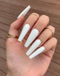 They come in all kinds of shapes and sizes, from classic coffin nail shapes. Long Pure White Press On Nails Fake Nails With Glue 20pcs All Sizes Glossy Ebay