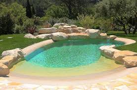 Small Beach Entry Pool With Rock Surrounds Is Great For A Small Backyard Petite Piscine Piscine Piscine Diffazur