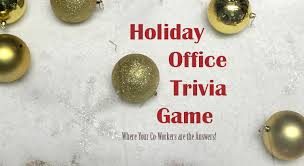 Hosting a quiz night or pub quiz is a great way to pit friends against each other. Employee Holiday Trivia Game Christmas Party Games