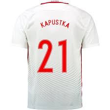 Bartosz Kapustka 2018 Fifa World Cup Poland Home Soccer Jersey Soccer Jersey Fifa World Cup Fifa