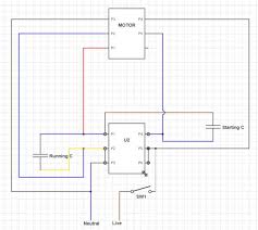Fuji electric iec motor controls. Single Phase Induction Motor Wiring Help Electrical Engineering Stack Exchange