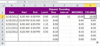 Three Tips For Rounding Excel Time Values Techrepublic