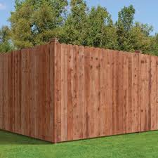 Using cedar for your deck or fence will give your property a rich, warm and timeless style. 1 In X 6 In X 6 Ft Pressure Treated Cedar Tone Dog Ear Fence Picket 159743 The Home Depot
