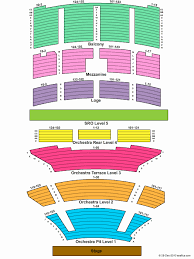 68 Efficient Fox Theatre Atlanta Detailed Seating Chart