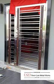 Stainless Steel Door Grill Stainless Steel Doors Gate Wall Design Window Design