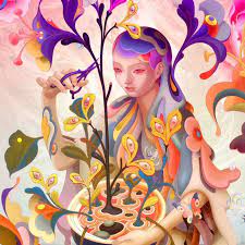 New Artist First Nft Platform Lgnd To Release Colorful Work By James Jean In 2021 Artist New Artists Illustration