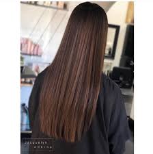 Follow My Instagram Unevneib Brown Hair Rooted Brown Natural Look Natural Brown Shadow Ro Brown Straight Hair Straight Hairstyles Red Highlights In Brown Hair
