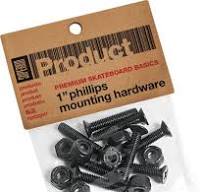 Superior Phillips Skateboard Mounting Hardware - 1" - Assorted