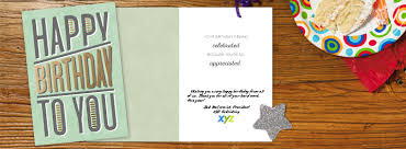 Make someone's day extra special with a personalized, printable birthday card you can send. Corporate And Business Birthday Cards Hallmark Business Connections