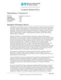 We did not find results for: Corporate Medical Policy Hyperhidrosis Treatment Of