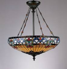 Quoizel Belle Fleur 23 Tiffany Pendant Light In Vintage Bronze