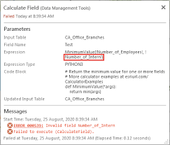 Error Error 000539 Invalid Field Field Name