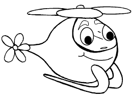 Di situs mewarnai.id ada banyak sketsa gambar hitam putih yang belum diwarnai. Coloring Page Helicopter Coloring Pages 6