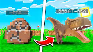 While there are mods for pc that make it possible, the game's official version treats the dragon egg as a trophy for defeating the. Hatching A Rare Dinosaur Egg In Minecraft Youtube