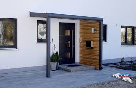 Ein Alu Hausturvordach Der Marke Rexovita Vsg 3m X 1 5m In Anthrazit Mit 8mm Verbundsicherheitsglas Als Dacheindeckung Hi Hausturvordach Haus Aussendesign Haus