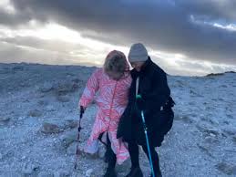 Anyone wondering how Roisin’s mountain climbs going, it’s going like this!