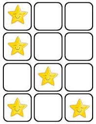 find a star reward chart with colors numbers star chart