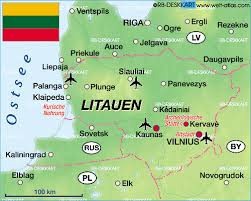Check spelling or type a new query. Karte Von Litauen Land Staat Welt Atlas De