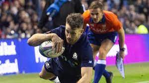 Eight Try Scotland Too Strong For Fiji Running Fiji Rugby Union