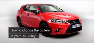 The technology in modern cars has turned driving into a fun experience. How To Replace The Battery In Your Lexus Key Fob Lexus Uk Magazine