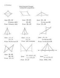 How to score 25+ marks in mathematics for ctet exam? Congruent Triangles Lesson Plans Worksheets Lesson Planet