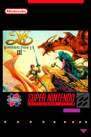 Ys III: Wanderers from Ys for Super Nintendo
