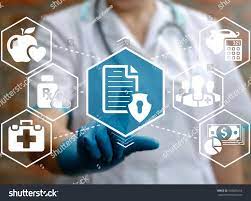 Medical Health Care Insurance Concept Doctor Presses Clipboard Shield Icon On Virtual Medicine Screen On Health Care Insurance Medical Health Care Health Care