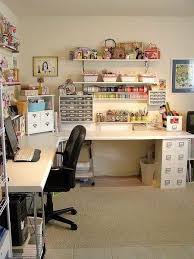 This one is technically an office, but it's the idea i want to use in my craft room. Craft Room Inspiration Stitchdoodles