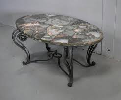 On sale for $169.00 original price $379.00 $ 169. Coffee Table In Marble And Wrought Iron 1950s For Sale At Pamono