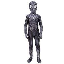 Große auswahl an spiderman kostümen. Children Lycra Spandex Black Spiderman Costume Kids Child Venom Spider Man Cosplay Zentai Suit Halloween Jumpsuit Boys Costumes Aliexpress