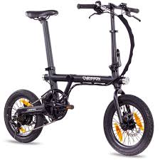 Chrisson 16 Zoll E Bike Klapprad Ertos 16 Schwarz E Faltrad Mit Hinterrad Nabenmotor 250w 36v 30 Nm Pedelec Faltrad Fur Damen He In 2020 Klapprad Faltrad Pedelec