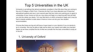 Top 5 Universities In The Uk Oxford Learning College Reviews Uk Universities College Reviews About Uk