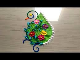 How To Make Beautiful Unique Peacock Rangoli Designs By Jyoti Rathod Youtube Colorful Rangoli Designs Rangoli Designs Small Rangoli Design