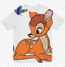 Bambi illustration, bambi's children, the story of a forest family bambi, a life in the woods thumper great prince of the forest, bambi cartoon, mammal, cat like mammal png. Baby Bambi Sublimation Kids T Shirt Bambi Png Image With Transparent Background Toppng