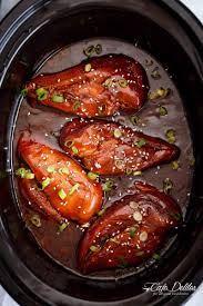 Check out these dinner recipe ideas for di. Slow Cooker Asian Glazed Chicken Cafe Delites