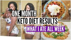 one month keto t results what i
