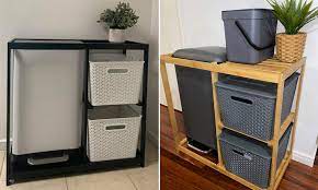 Check spelling or type a new query. How Clever Shoppers Are Transforming A 35 Kmart Bamboo Laundry Hamper Into An Organised Bin Space Daily Mail Online