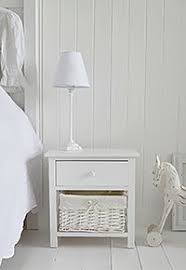 Narrow White Bedside Tables New England Bedroom Furniture White Bedside Table Small Bedside Table Small White Bedside Table