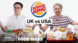 23 jacob keffer parkway vaughan, on l4k 5n8. Us Vs Uk Burger King Food Wars Youtube