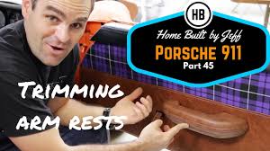 How to trim leather arm rests