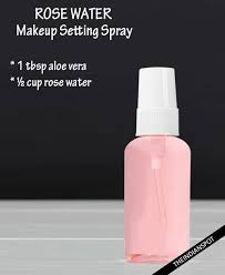 Diy 3 Natural Makeup Setting Spray Theindianspot In 2020 Diy Makeup Setting Spray Makeup Setting Spray Diy Makeup Recipe